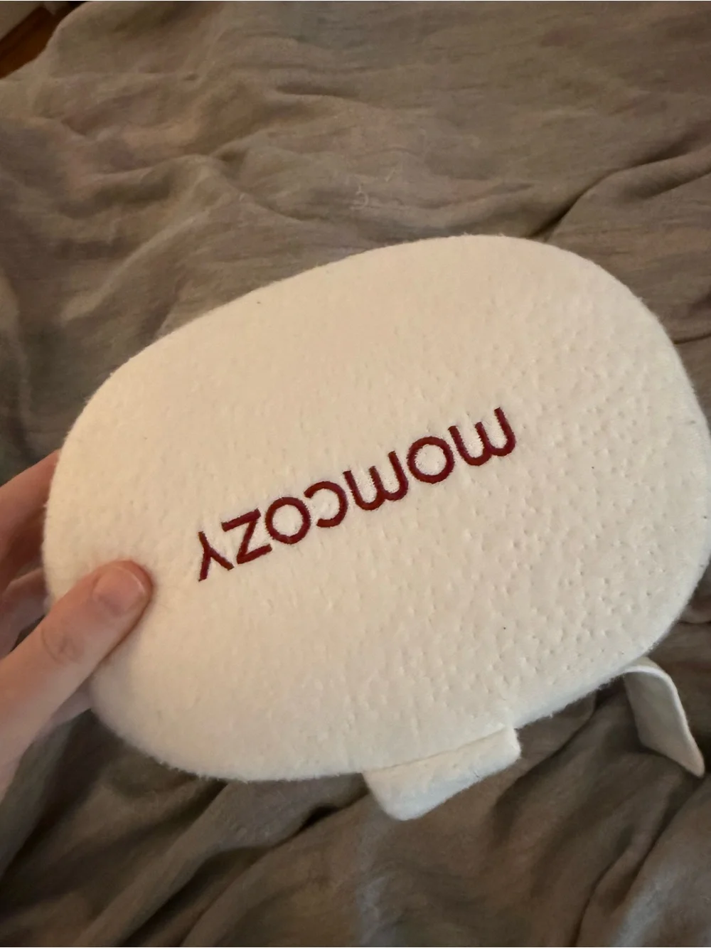Momcozy White Knee Pregnancy / Recovery Pillow